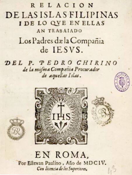Archivo:Relacion de las Islas Filipinas.jpg