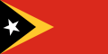 Bandera de Timor Oriental