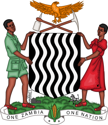 Archivo:Coat of Arms of Zambia.svg