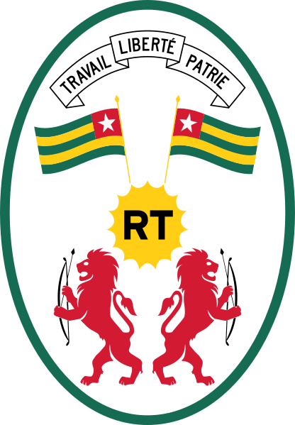 Archivo:Coat of arms of Togo.svg