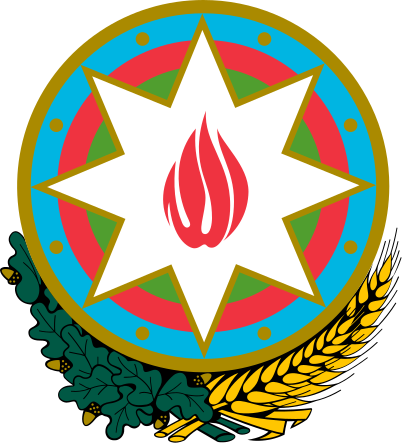 Archivo:Coat of arms of Azerbaijan.svg