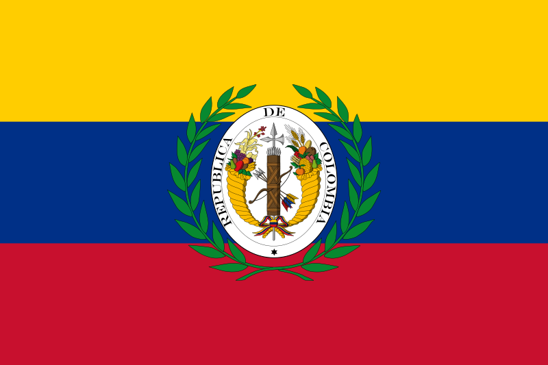 Archivo:Flag of Gran Colombia.svg