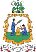 Escudo de San Vicente y las Granadinas