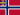 Bandera de Noruega