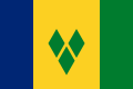 Bandera de San Vicente y las Granadinas