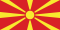 Bandera de Macedonia del Norte