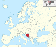 Bosnia y Herzegovinaen Europa