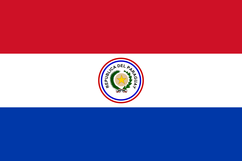 Archivo:Flag of Paraguay (1842-1954).svg