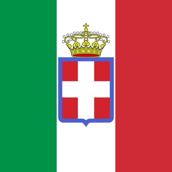 Archivo:Flag of Italy (1860).svg