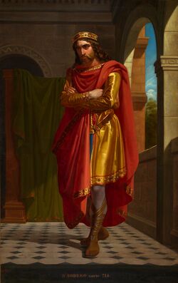 Don Rodrigo Rey de los Visigodos