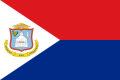 Bandera de San Martín (Países Bajos)