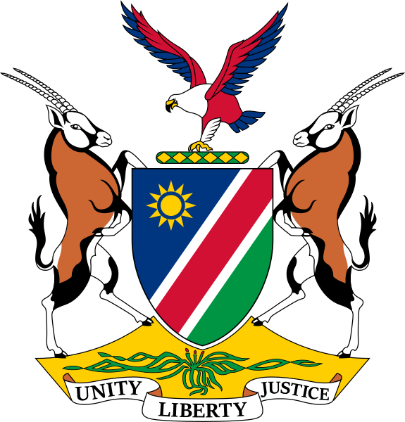 Archivo:Coat of Arms of Namibia.svg